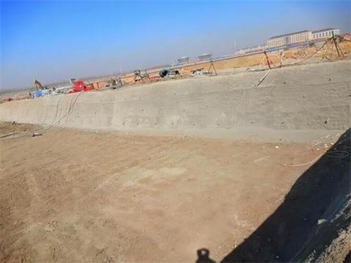 康巴什高铁桩基础建设